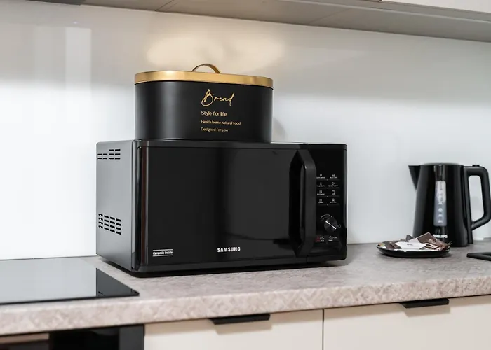 Cozy Black & White In Center With Free Garage By Renters Appartamento Poznań